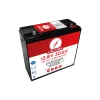 Front View of a High-Capacity 12V 30Ah Lithium Battery, ready to empower your adventures.