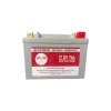 Front View of a Compact and Powerful 12V 7Ah Lithium Motosport Battery, designed for high-performance rides.