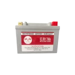 12.8V 7Ah X20HL – Powersport Series Front View of a Compact and Powerful 12V 7Ah Lithium Motosport Battery, designed for high-performance rides.
